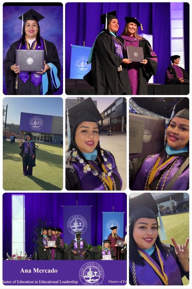 Ms. Mercado Masters Degree