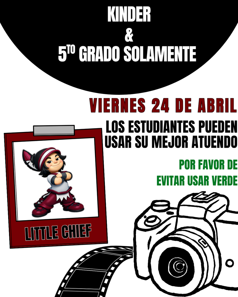 Spanish Picture Day Flyer