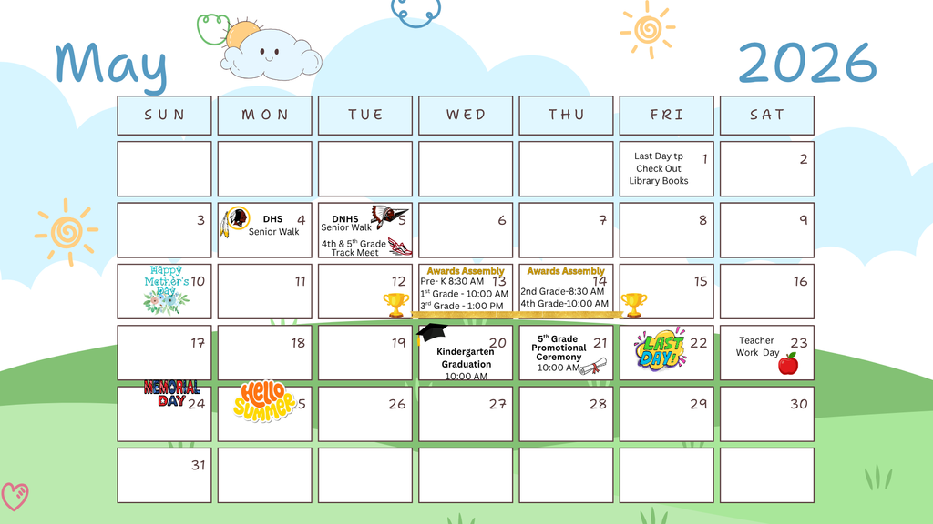 May Calendar Eng