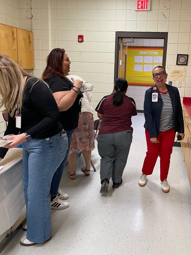 Staff enjoying teacher appreciation week