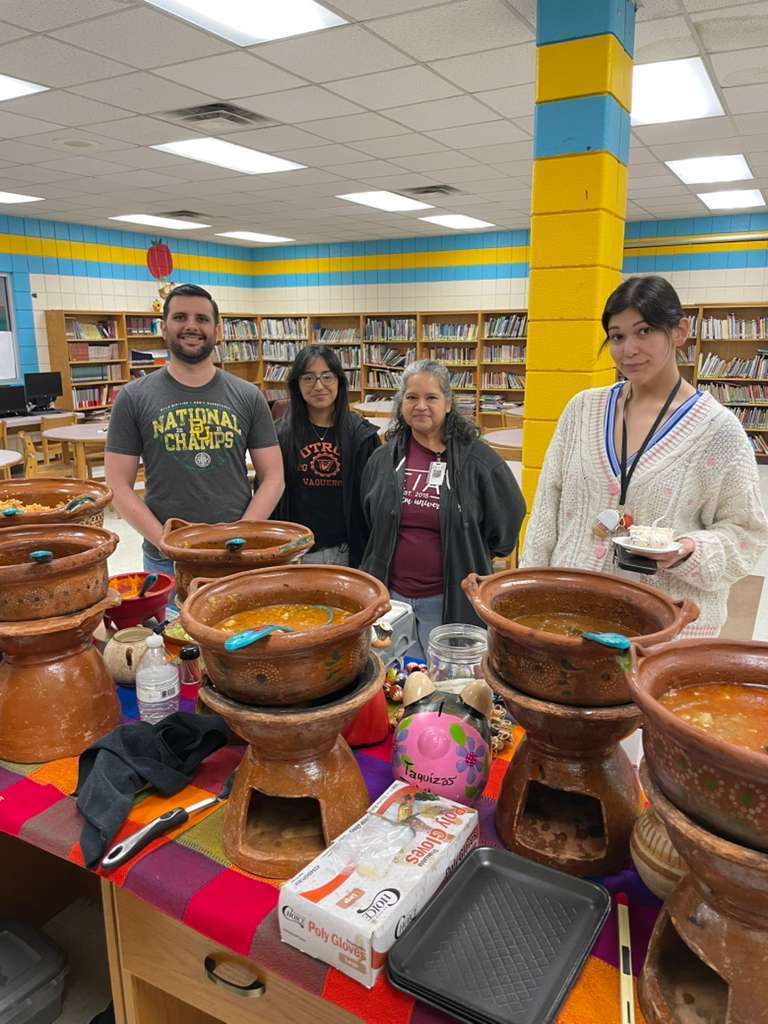 DAEP high school team on Teacher Appreciation Day