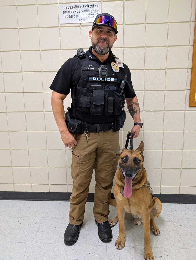 K-9 Officer Linan and Dylan