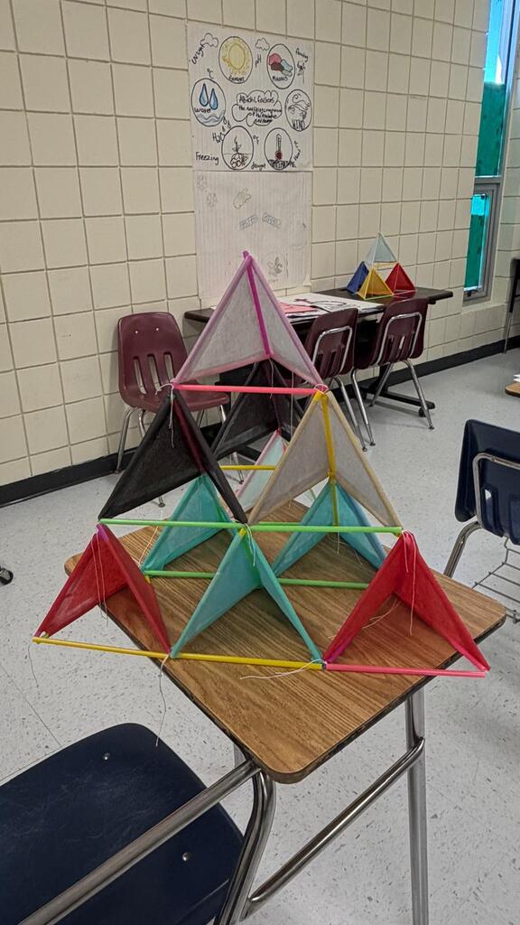 Completed kite