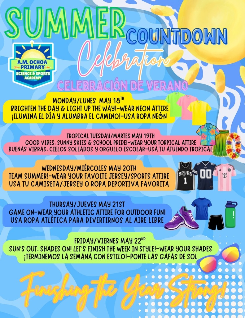 Summer Countdown Celebration Flyer