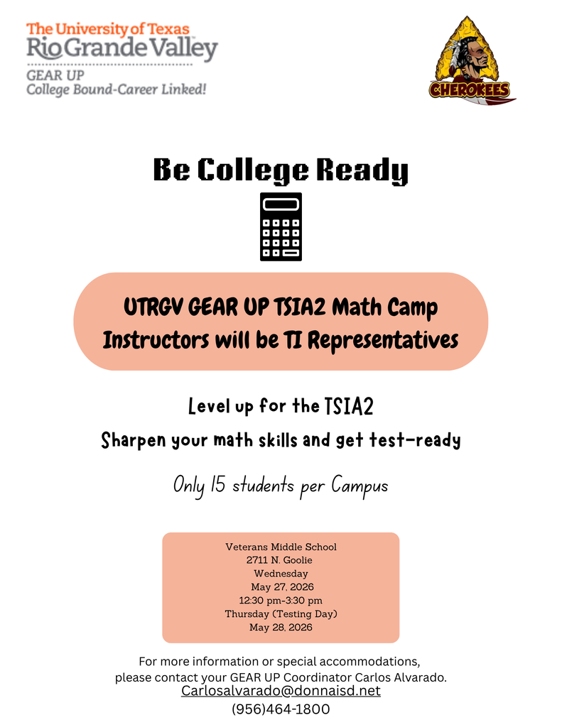 GEAR Up Math Camp