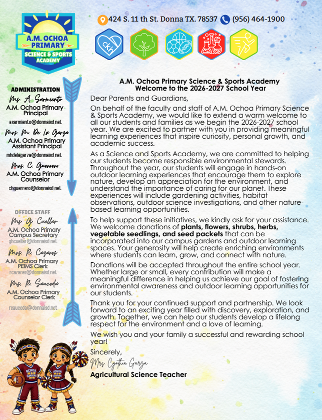 Donation Letter