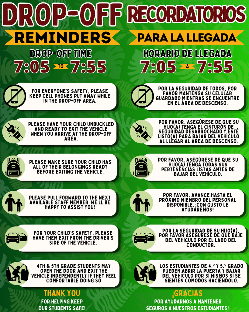 Drop-off Reminders