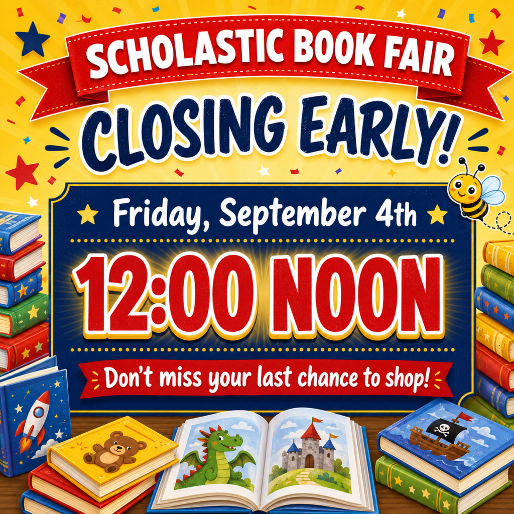 Book Fair Closing Early