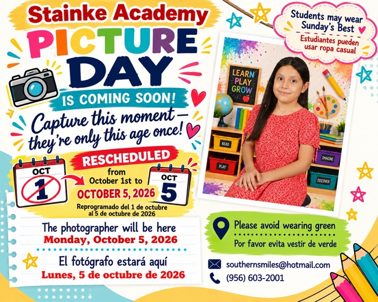 Picture Day Flyer