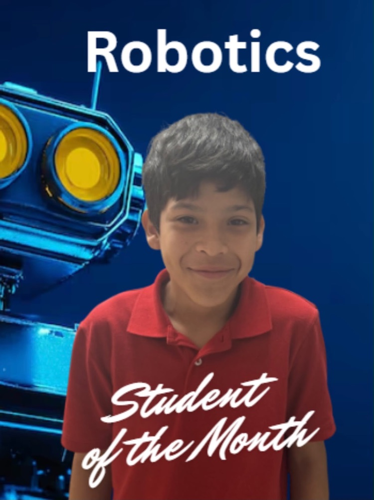 Robotics Student of the Month