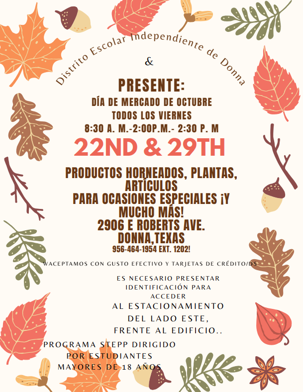 DISD Market Days Spanish