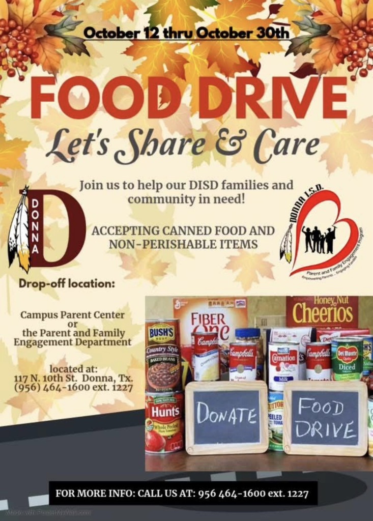 DISD Food Drive English