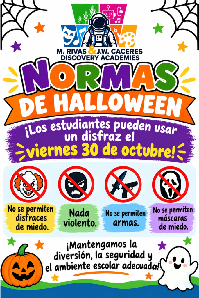 Halloween Costume Guidelines Spanish
