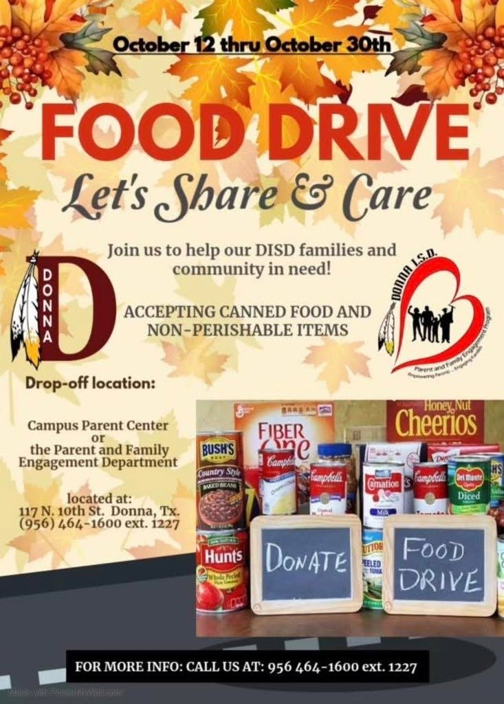 DISD Food Drive English