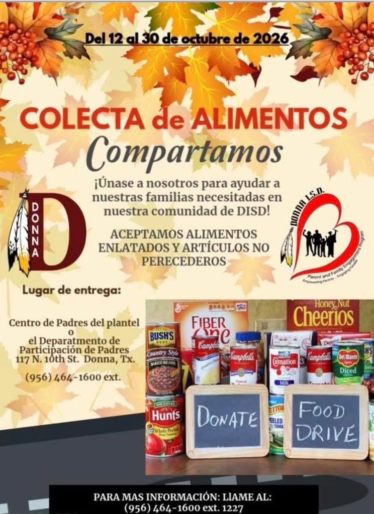 DISD Food Drive Spanish
