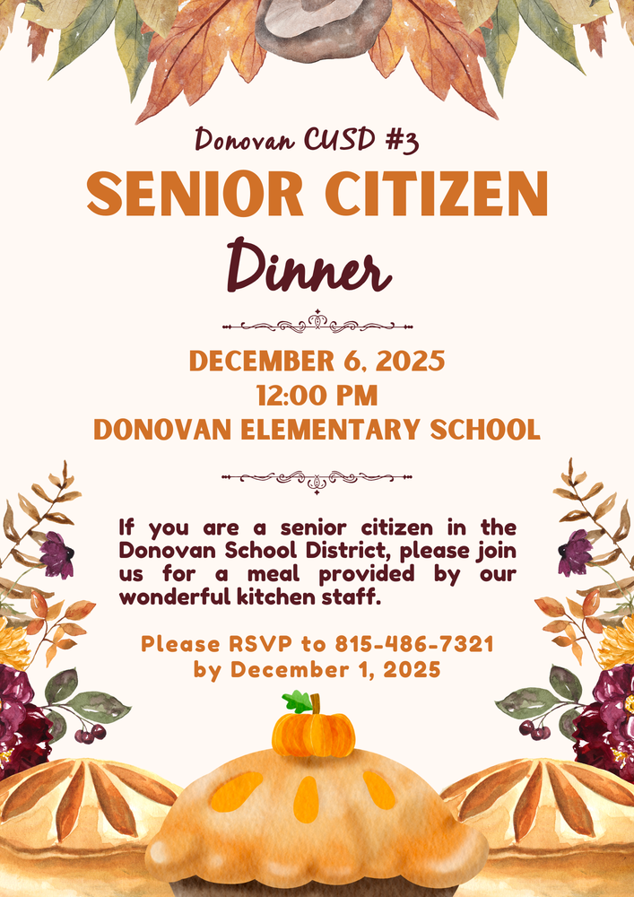 Senior Citizen Dinner