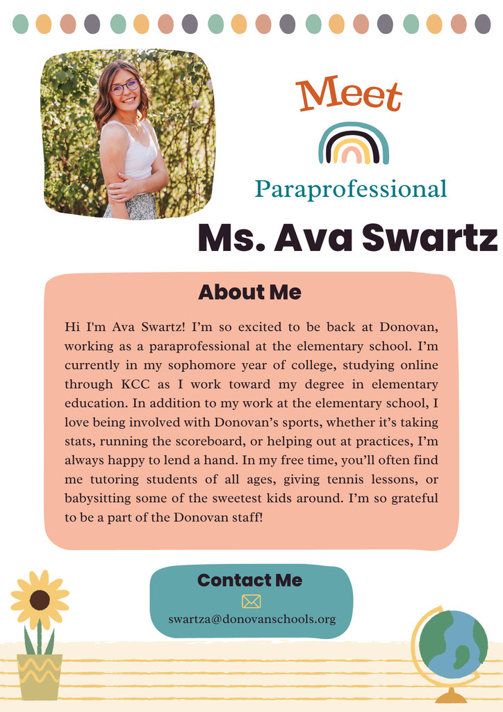 Meet Our New Para - Ava Swartz