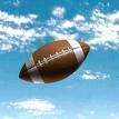 football picture in the sky