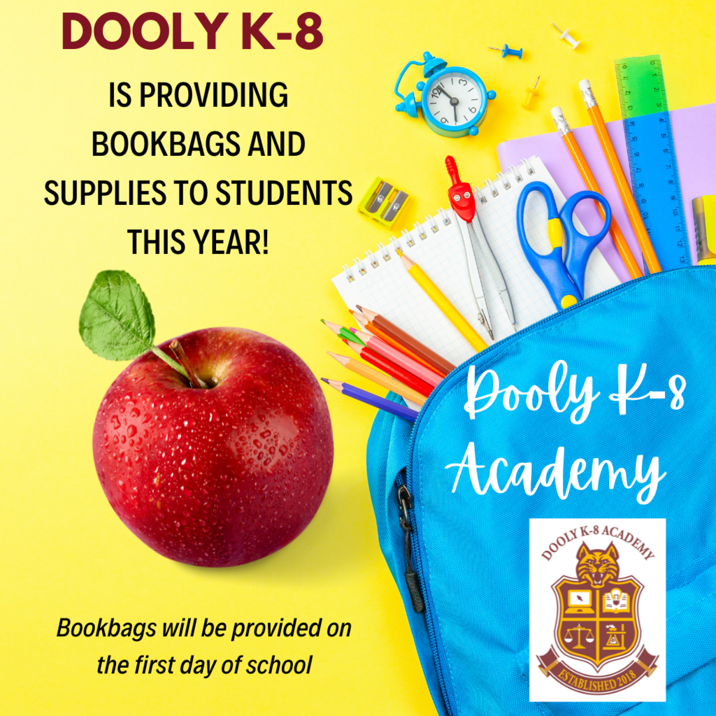 Dooly K-8 Provides School Supplies and Bookbags