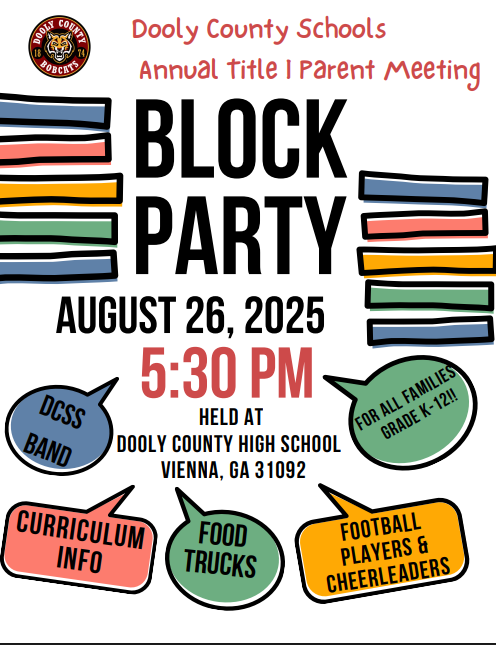 Title I Meeting- BLOCK PARTY!!!