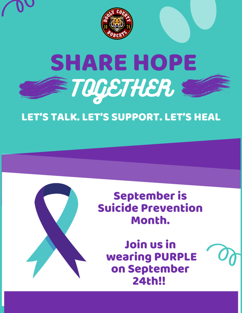 suicide prevention = wear purple on september 24th