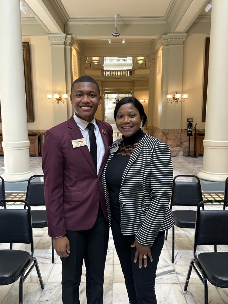seniors visit state school board 