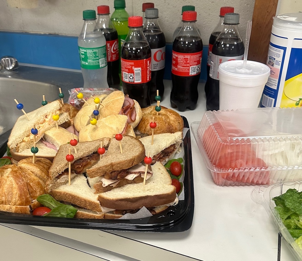 Lunch on Behalf of the Staff Provided by Cafe 41