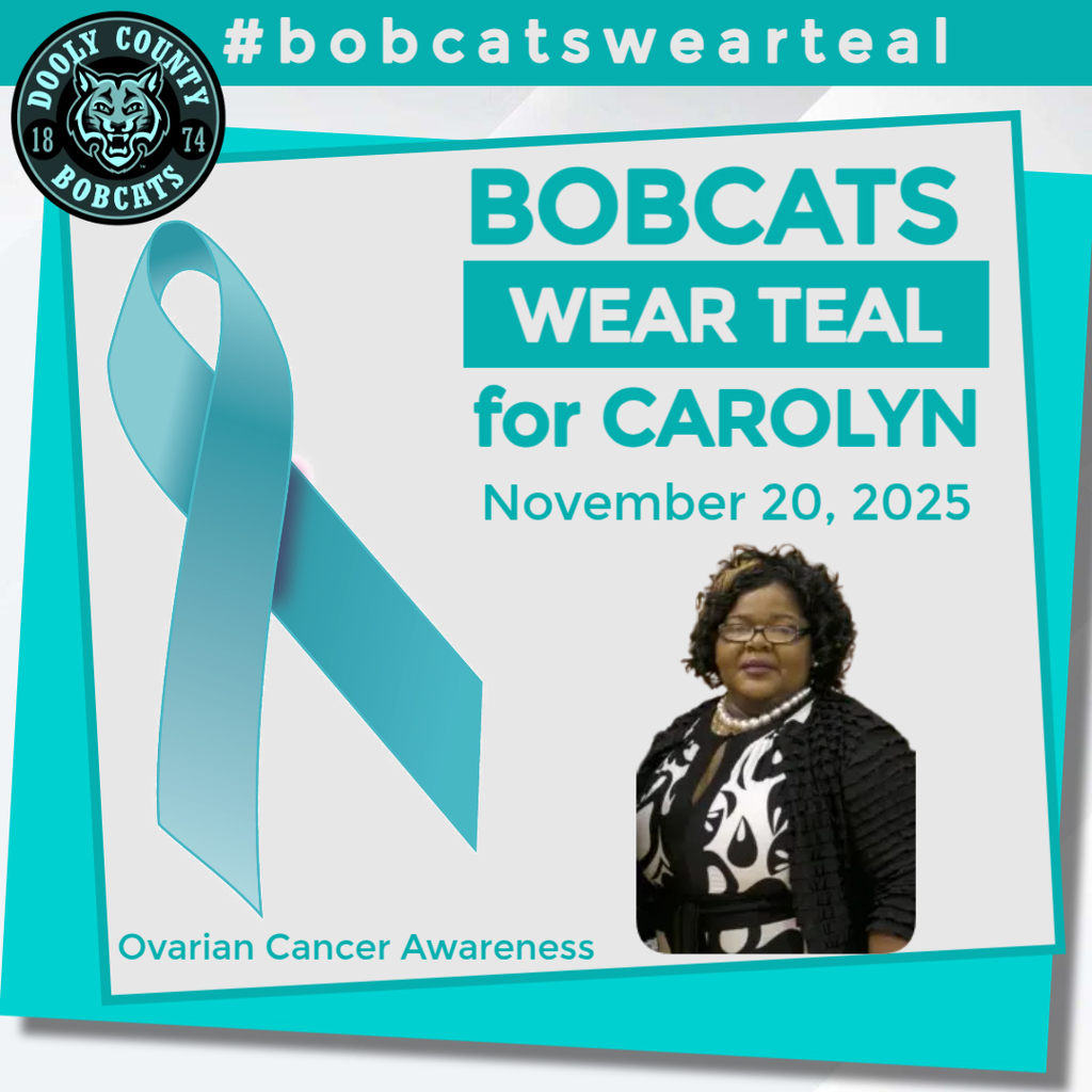 Bobcats wear Teal for Carolyn