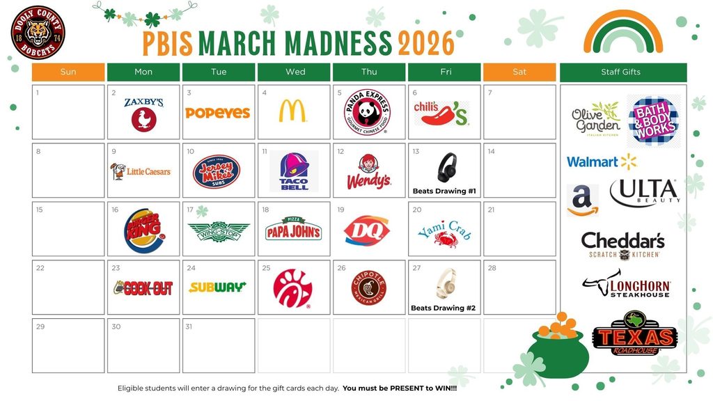 PBIS March Madness