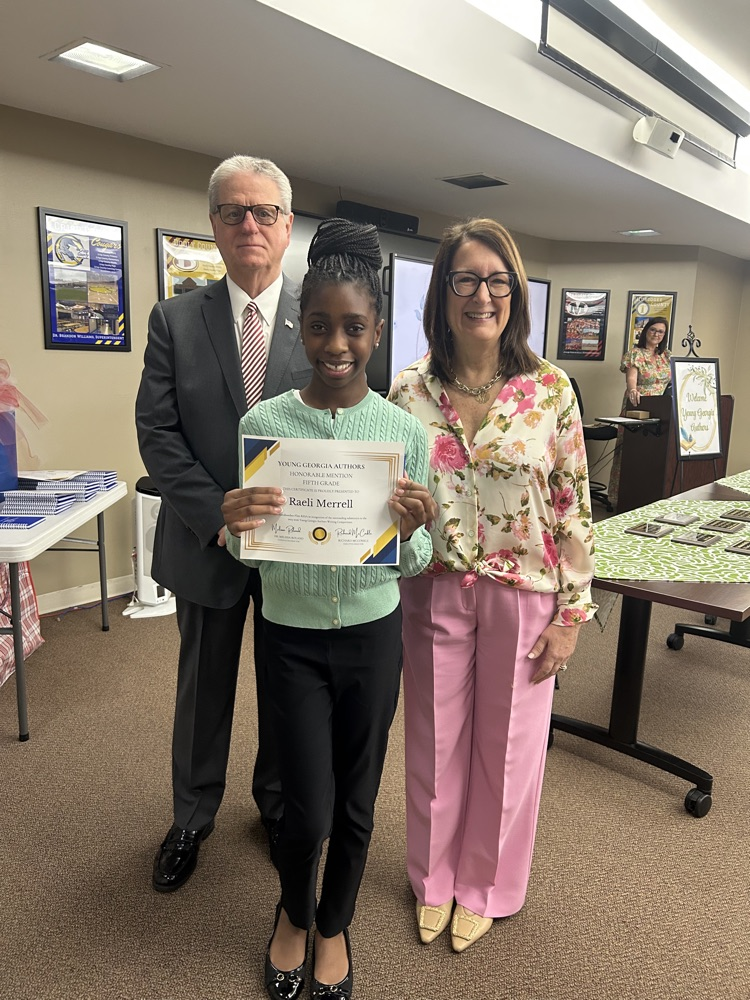 GA Young Authors Recognition