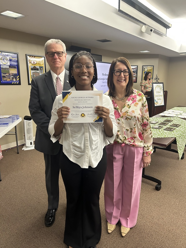 GA Young Authors Recognition