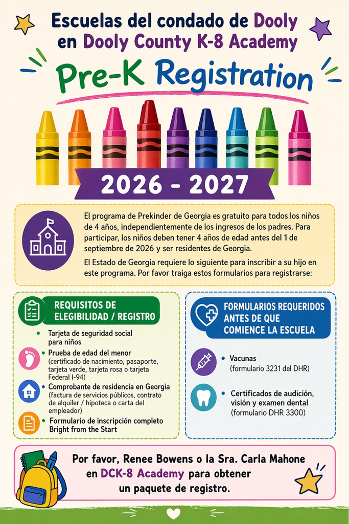 PreK registration 