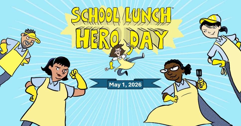 school lunch hero day