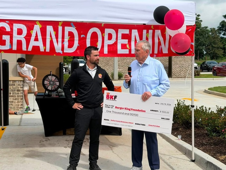 grand opening donation