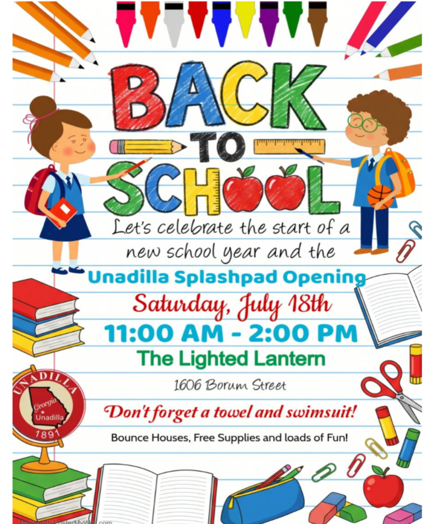 Unadilla Splashpad Opening
