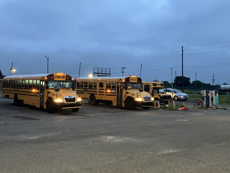 first day of school bus sendoff