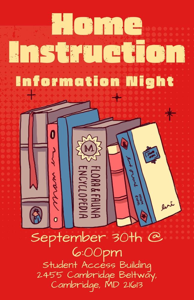 Home Instruction Night Flyer