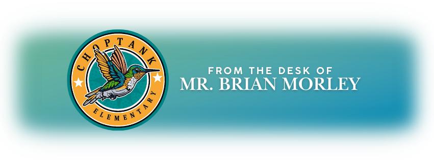 Header from the desk of Mr. Morley
