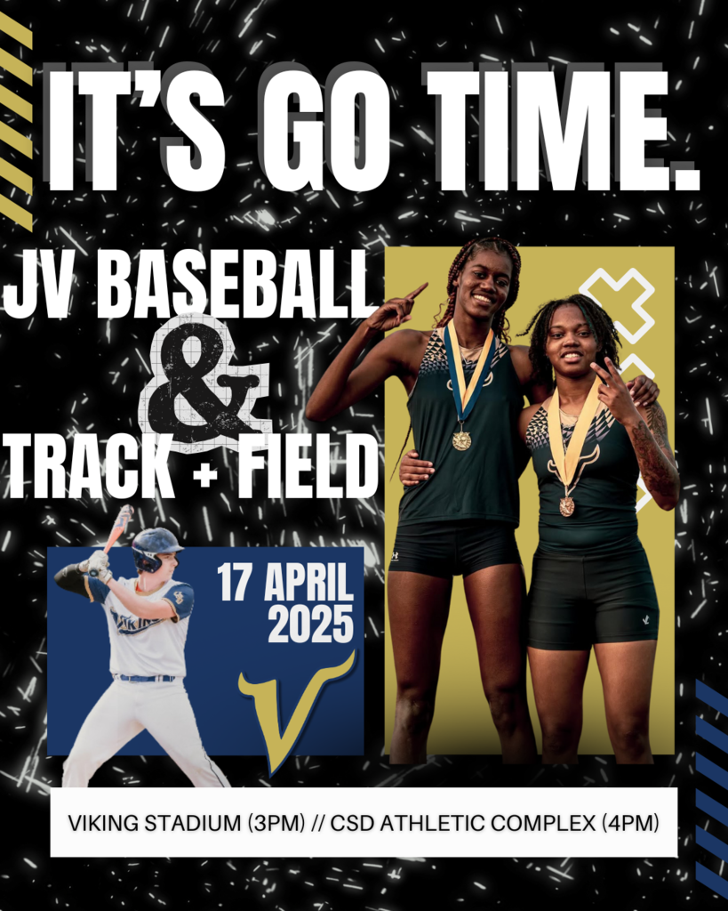 4/17/25 Athletics // Track @ 3PM and JV Baseball @ 4PM