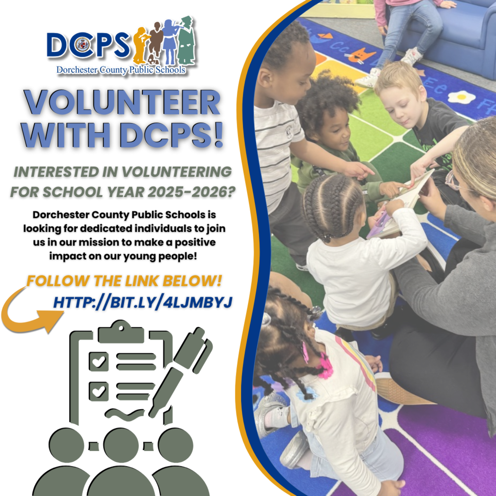 Register to volunteer with DCPS for the 2025-2026 school year