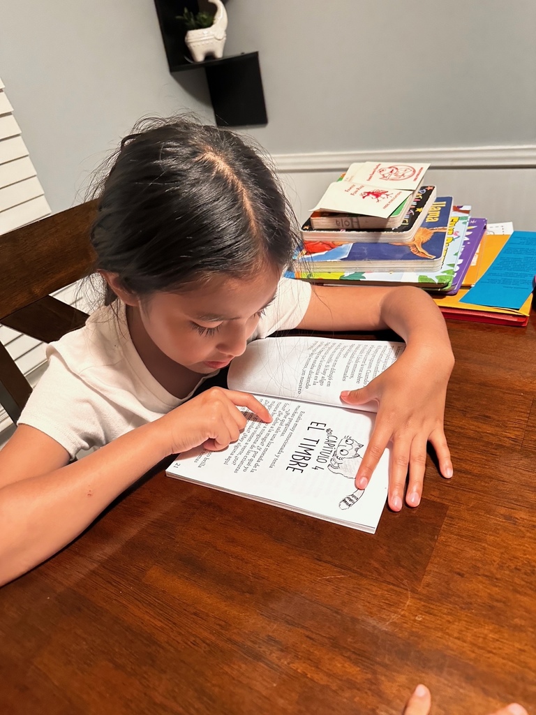 A student reading
