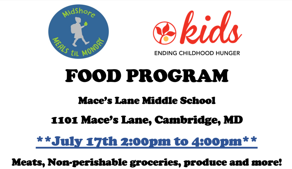 Food Program Flier