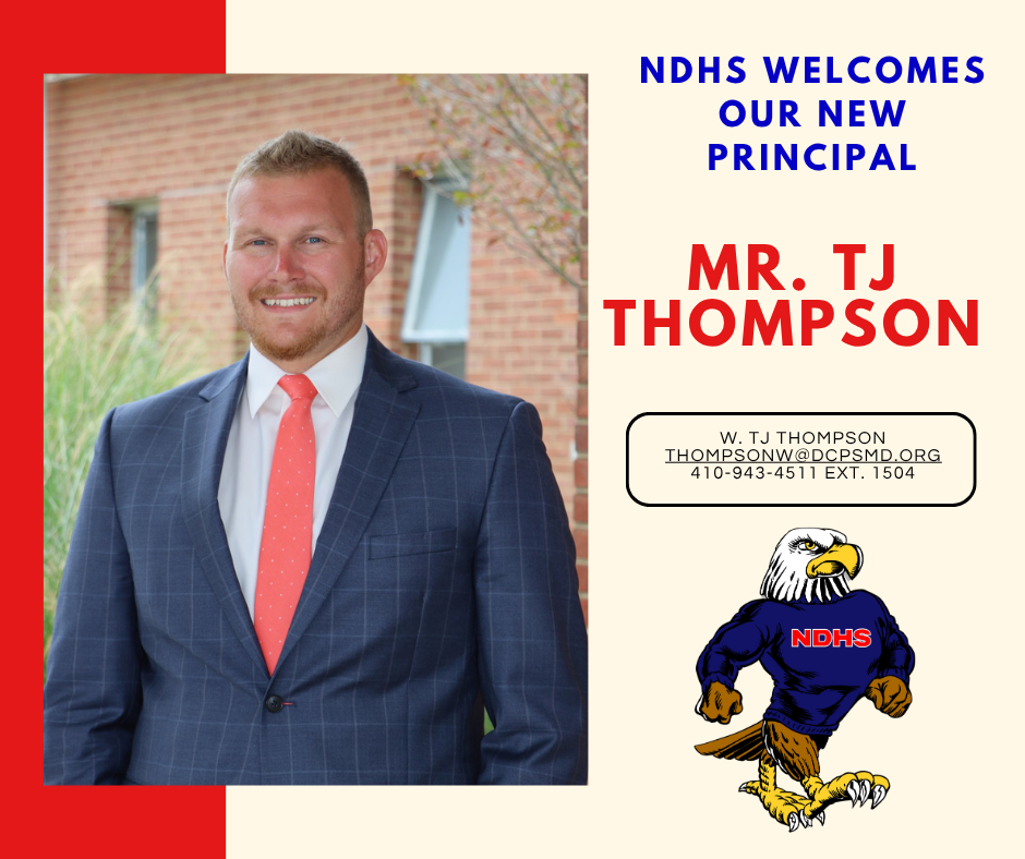 Mr. TJ Thompson principal at NDHS