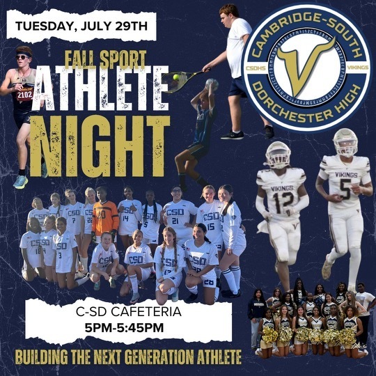 Fall Athlete Night