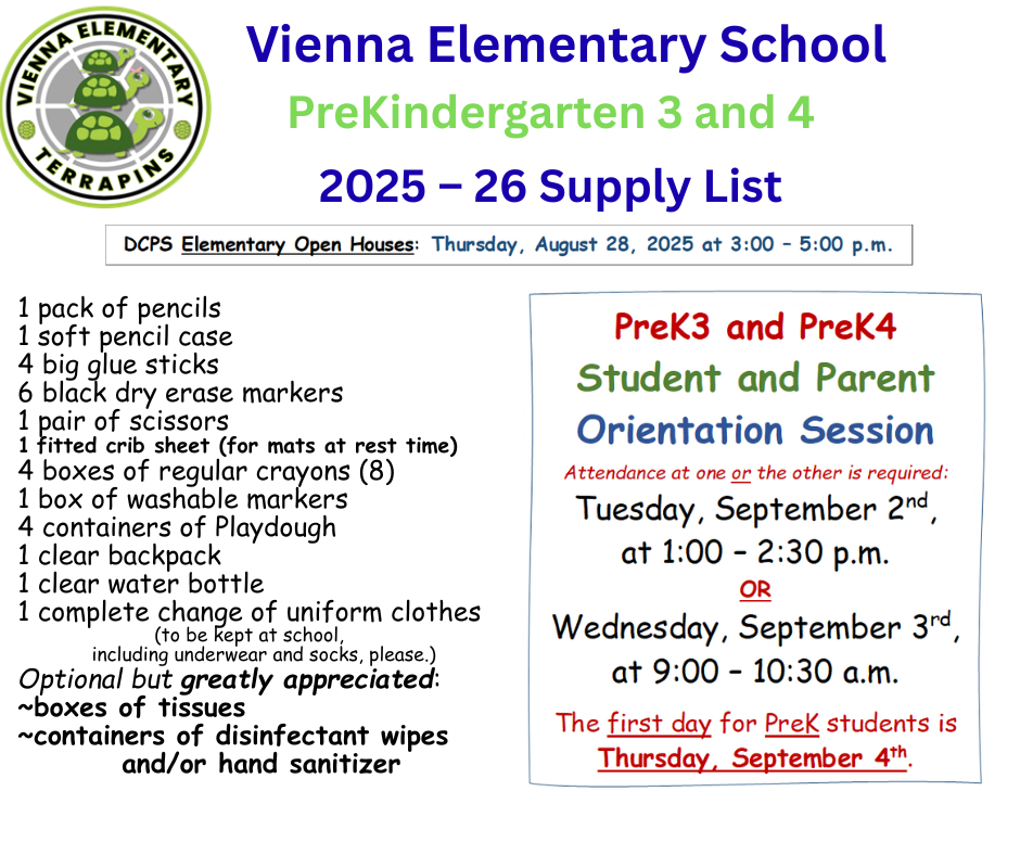 Prek 3 and prek 4