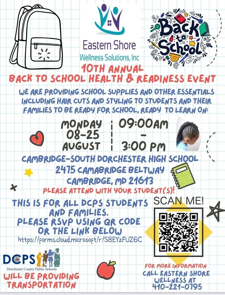 10TH Annual Back to School Health and Readiness Event