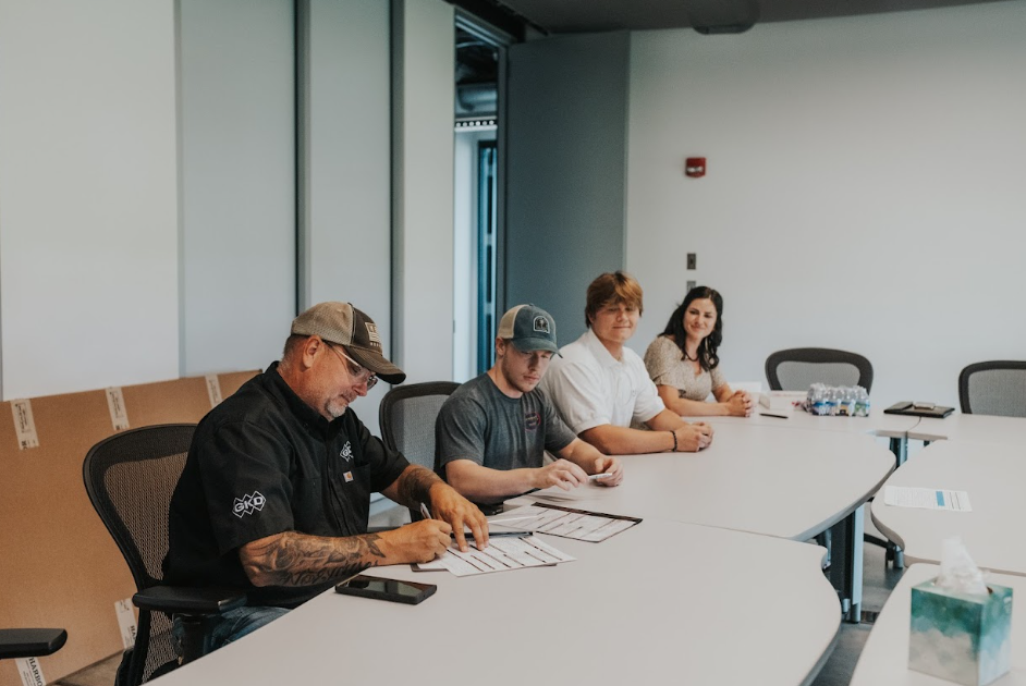 DCTC students sign with apprenticeship with GKD Metal Fabrics
