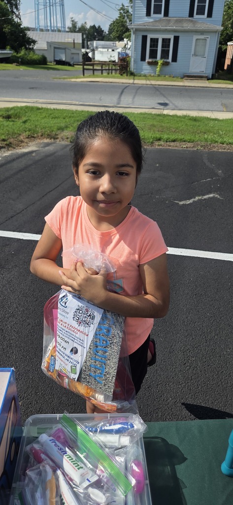 Student with Bag