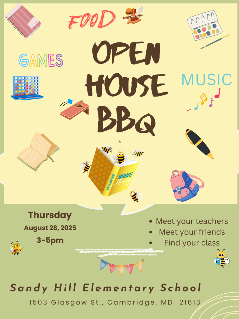 Open House English flyer