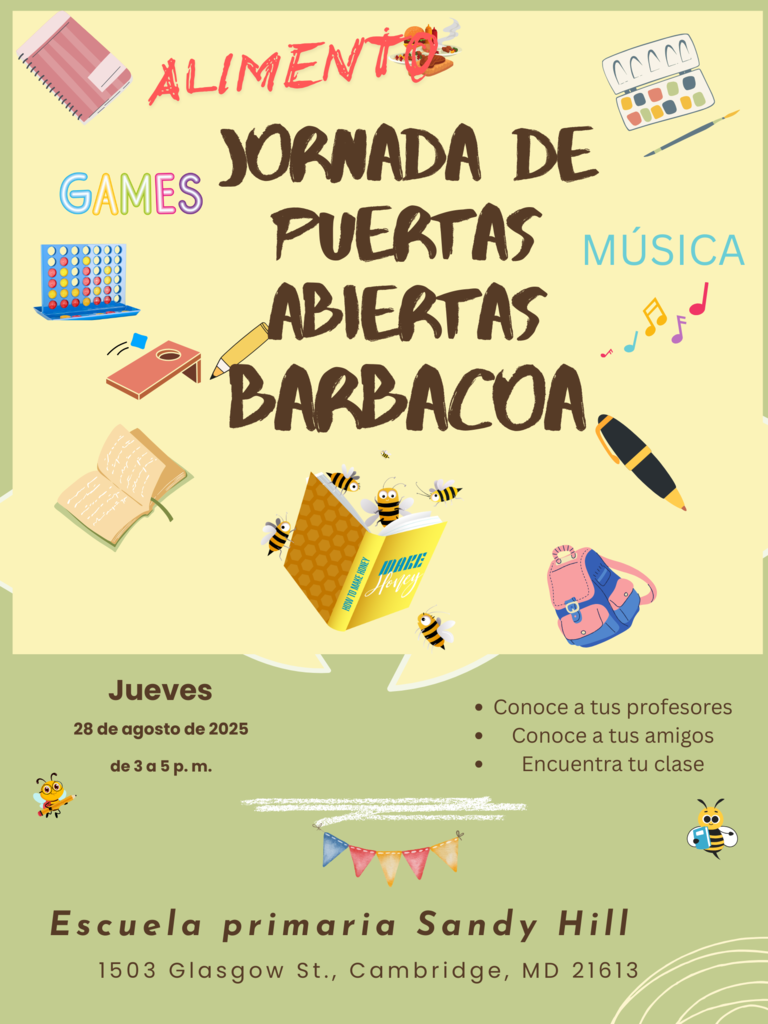 open house flyer spanish